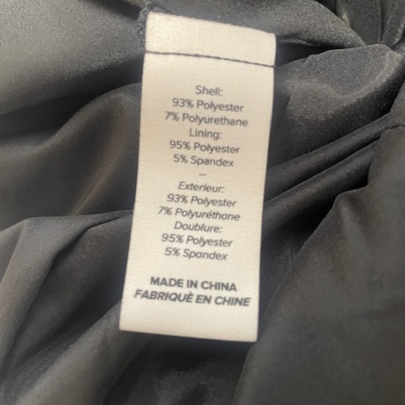 EUC Cinq a Sept Black McKenna Midi Dress Twist Front Slit - Picture 7 of 12